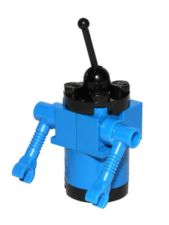 Classic Space Droid - Round Plate Base, Blue and Black (sp071) product image 1, provided for visual reference and product