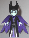 Maleficent - Mini Doll, Lavender Eye Shadow, Red Lips, Dark Purple Cape (dp046) product image 1, provided for visual