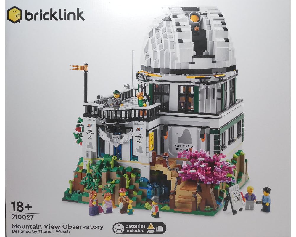 910027 Mountain View Observatory (Certified) LEGO BrickLink product image 1, provided for visual reference and product
