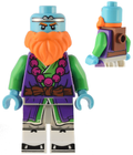 Sandy - Purple and Bright Green Robe, Neck Bracket (mk112) product image 1, provided for visual reference and product detail