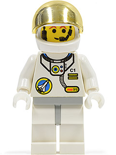 Space Port - Astronaut C1, White Legs with Light Gray Hips (spp003) product image 1, provided for visual reference and