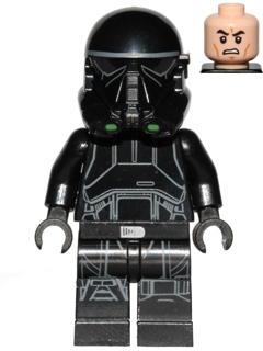 Imperial Death Trooper - Black Armor (sw0807) product image 1, provided for visual reference and product detail review