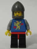 Castle Guard, Lion with Hearts, Black Legs , Dark Gray Chin-Guard (Stickered Torso) (twn042) product image 1, provided for
