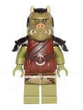 Gamorrean Guard - Olive Green, Dark Tan Hips (sw0405) product image 1, provided for visual reference and product detail