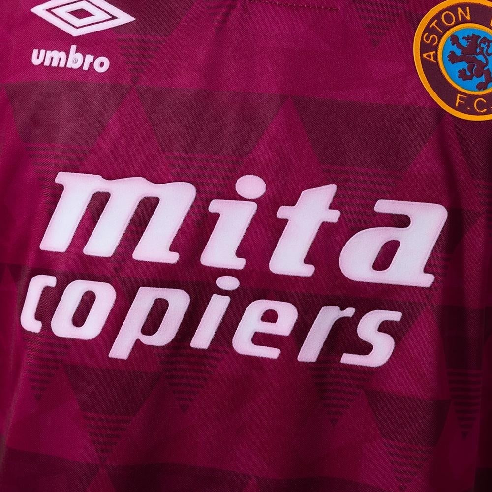 Retro Aston Villa Home Jersey 1998 Football Kit Soccer Shirt product image 3