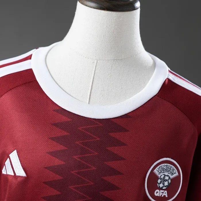 Kids Qatar Home Jersey 2026 World Cup Football Kit Soccer product image 3