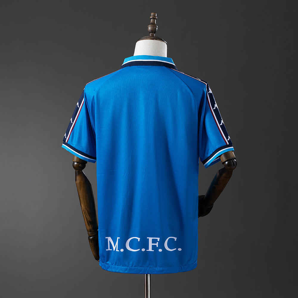 Manchester City Jersey 1997-99 Home Retro Football Kit product image 2