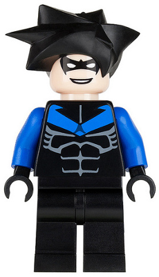 Nightwing - Blue Arms and Chest Symbol (bat015) product image 1, provided for visual reference and product detail review