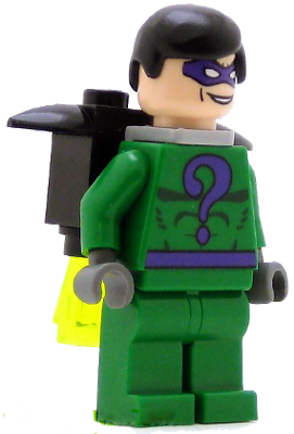 The Riddler - Black Hair, Jet Pack (bat023) product image 1, provided for visual reference and product detail review