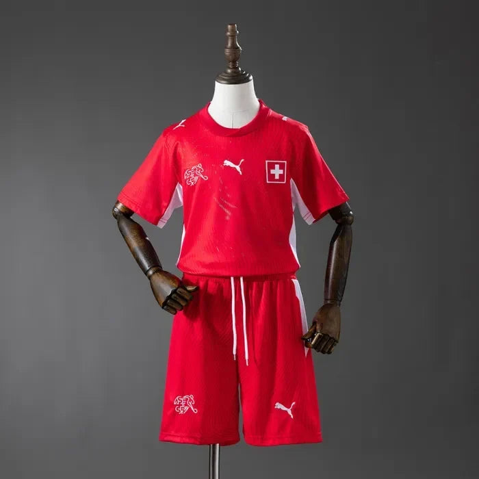 Kids Switzerland Home Jersey 2026 World Cup Football Kit product image 1