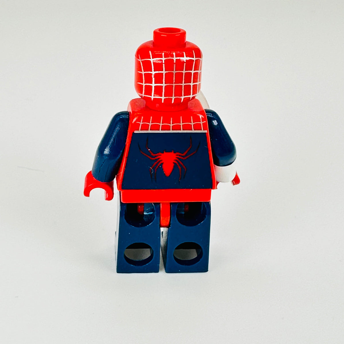 spd028: Spider-Man (Dark Blue Arms and Legs, Silver Webbing) product image 3, provided for visual reference and product