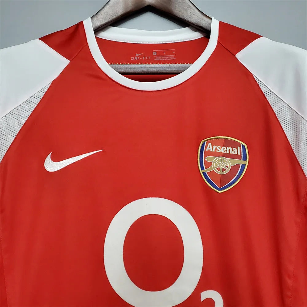 Arsenal Jersey Home kit 2002 2004 Retro product image 4