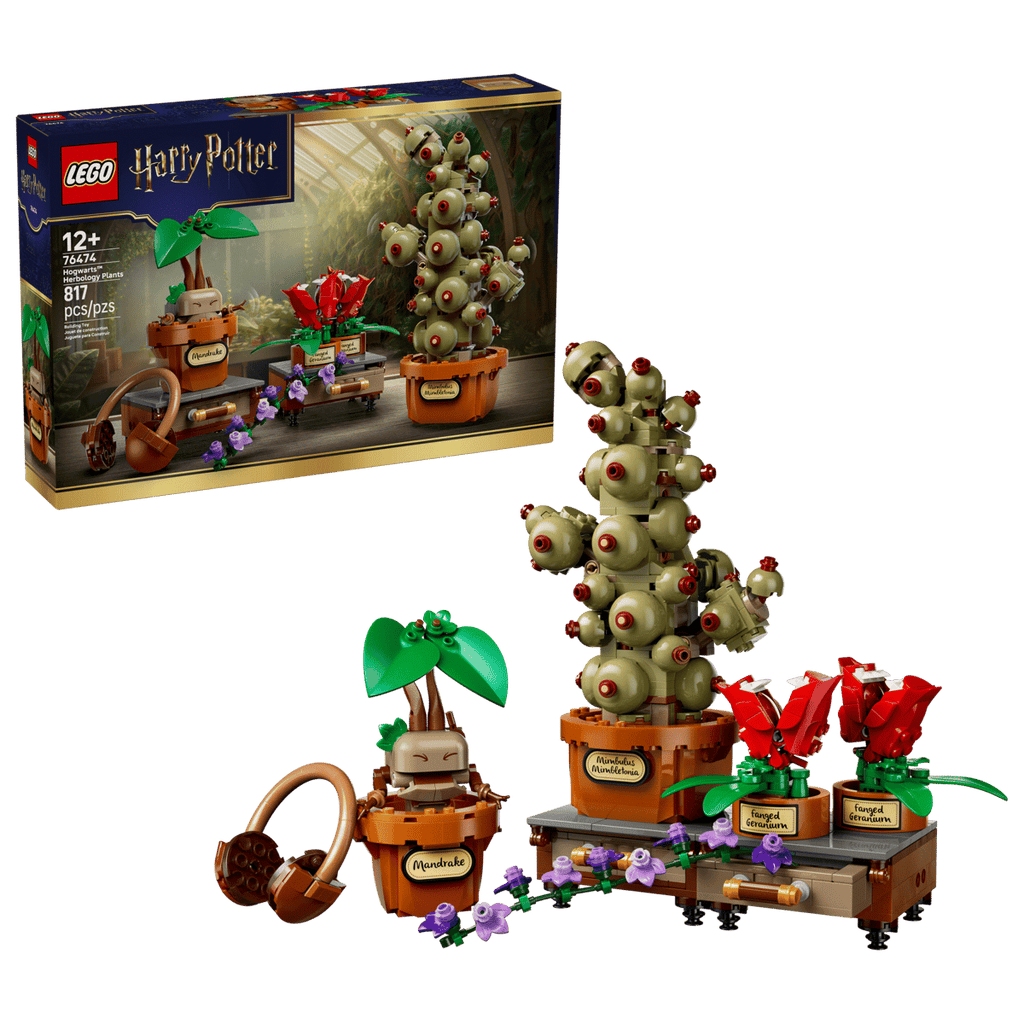 LEGO Harry Potter 76474 Hogwarts™ Herbology Plants product image 1, provided for visual reference and product detail review