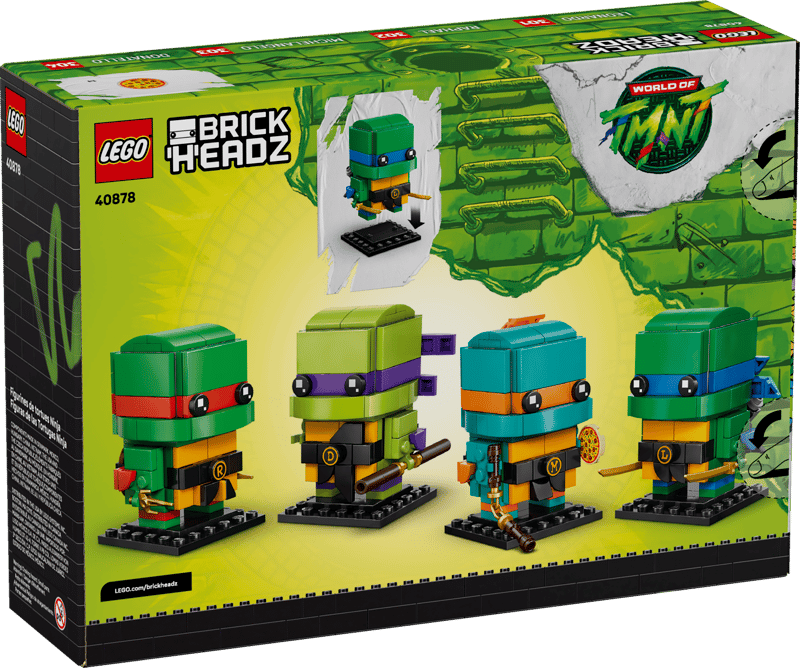 LEGO BrickHeadz 40878 product image 2, provided for visual reference and product detail review