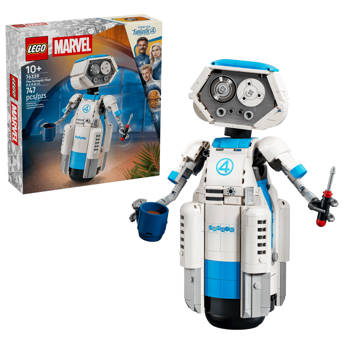LEGO Marvel 76339 The Fantastic Four H.E.R.B.I.E product image 1, provided for visual reference and product detail review