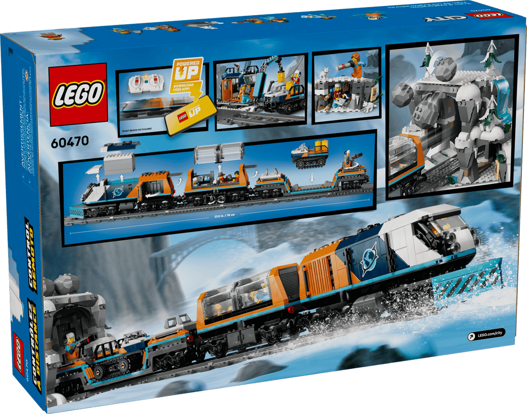 LEGO City Explorers' Arctic Polar Express Train product image 2, provided for visual reference and product detail review