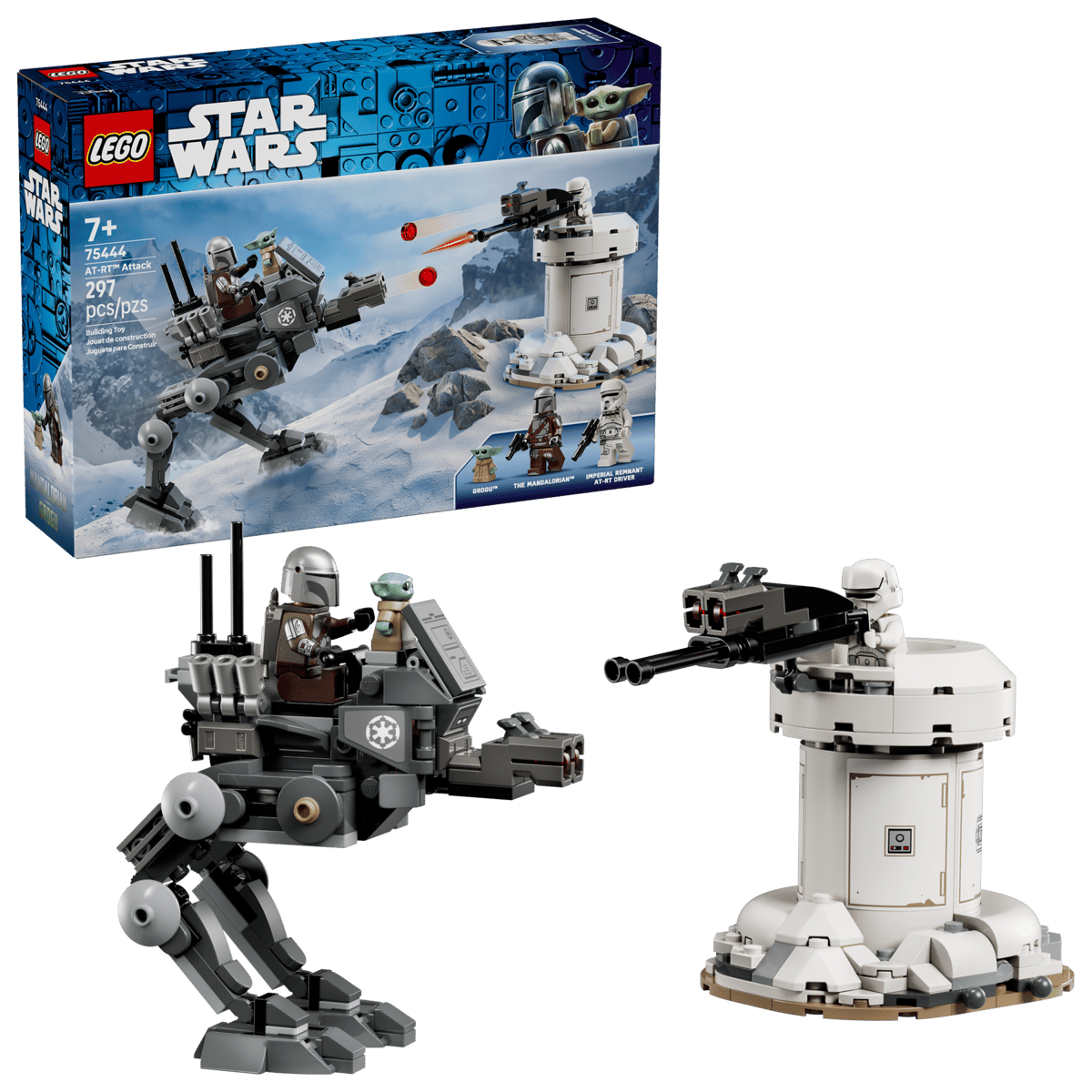 LEGO Star Wars 75444 AT-RT Attack product image 1, provided for visual reference and product detail review