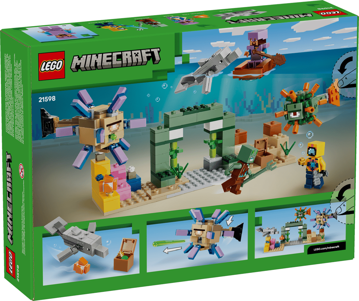 LEGO Minecraft 21598 Underwater Adventure product image 2, provided for visual reference and product detail review