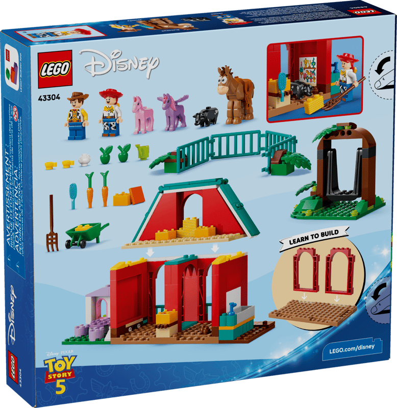 LEGO Disney 43304 Toy Story 5 Blaze's Horse Ranch product image 2, provided for visual reference and product detail review