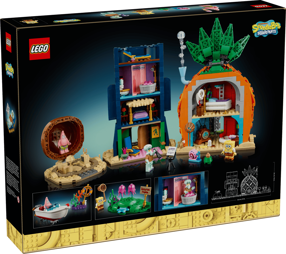 LEGO Icons 11386 Spongebob Squarepants: Bikini Bottom product image 2, provided for visual reference and product detail