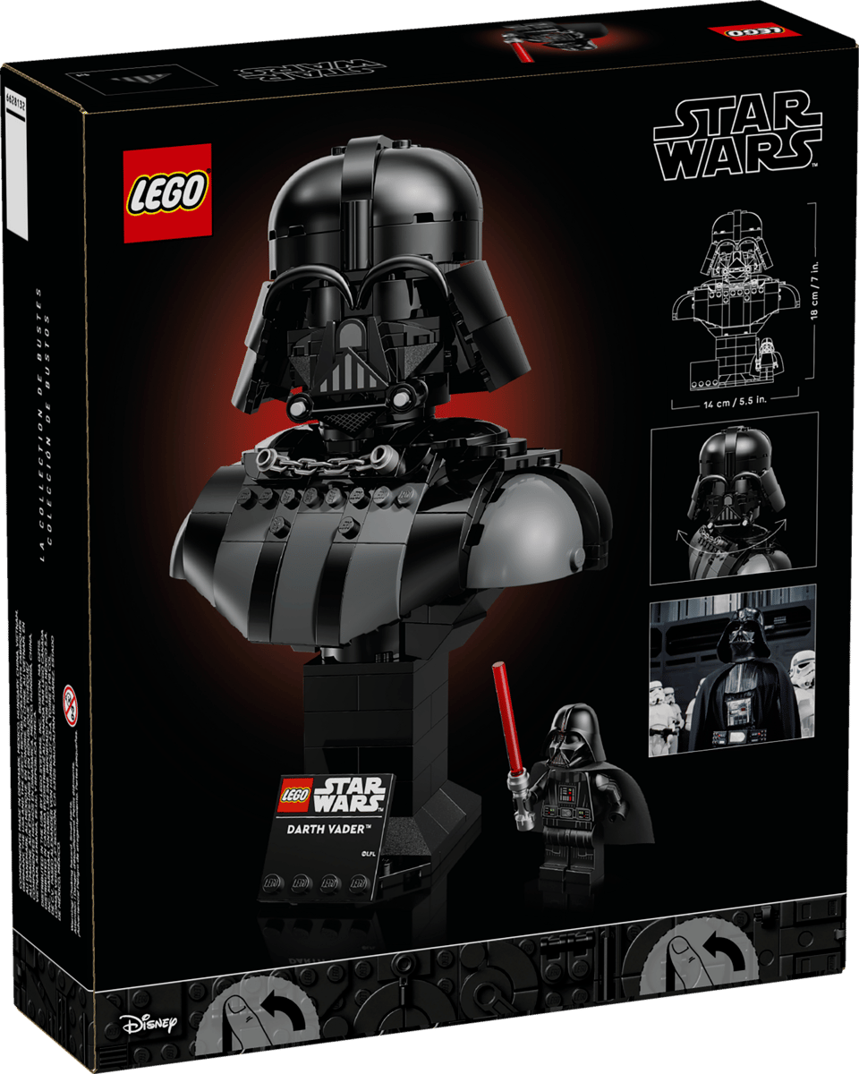 LEGO Star Wars 75439 Darth Vader Bust product image 2, provided for visual reference and product detail review