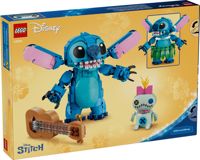 LEGO Disney 43296 Stitch & Scrump product image 2, provided for visual reference and product detail review