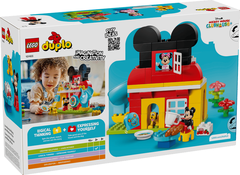 LEGO Duplo 10465 Mickey Mouse Clubhouse with Minnie & Pluto product image 2, provided for visual reference and product
