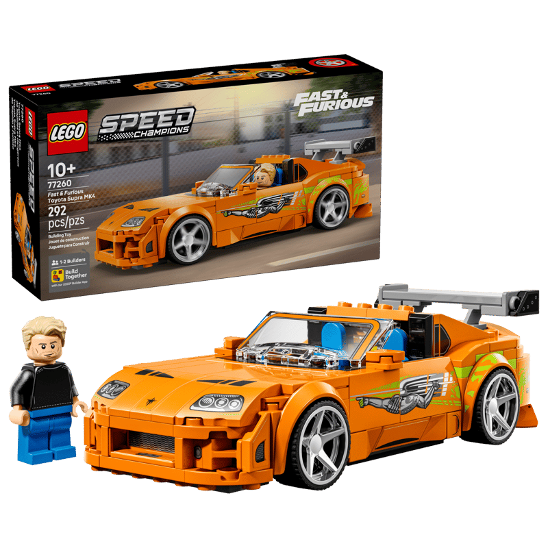 LEGO Speed Champions 77260 The Fast and The Furious Toyota Supra MK4 product image 1, provided for visual reference and