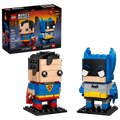 LEGO BrickHeadz 40859 Golden Age Superman and Batman Figures product image 1, provided for visual reference and product