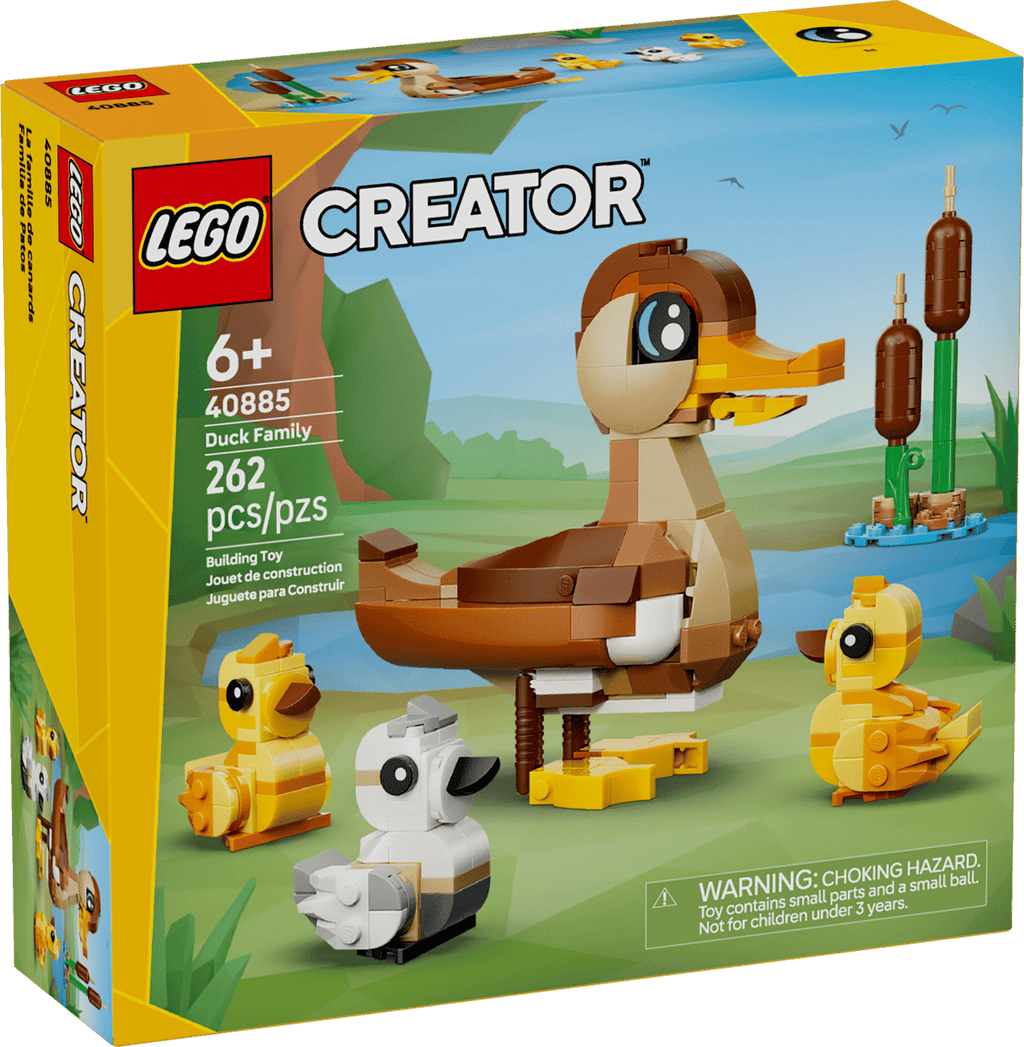 LEGO Creator 40885 Duck Family product image 1, provided for visual reference and product detail review