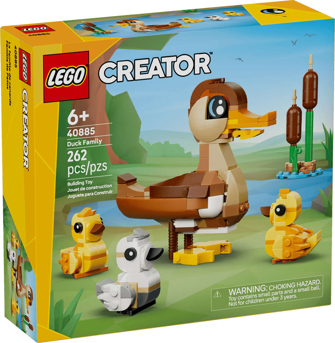 LEGO Creator 40885 Duck Family product image 1, provided for visual reference and product detail review
