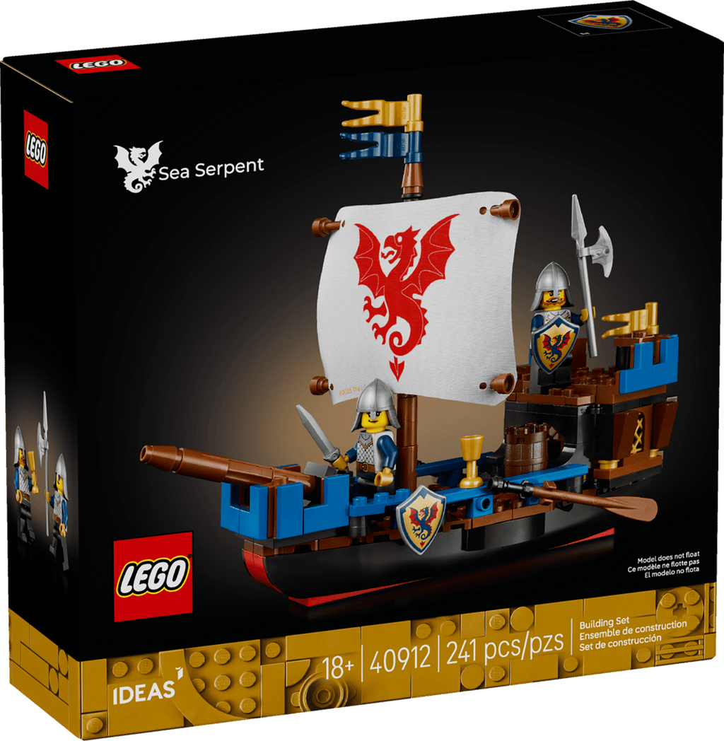 LEGO Icons 40912 Sea Serpent product image 1, provided for visual reference and product detail review