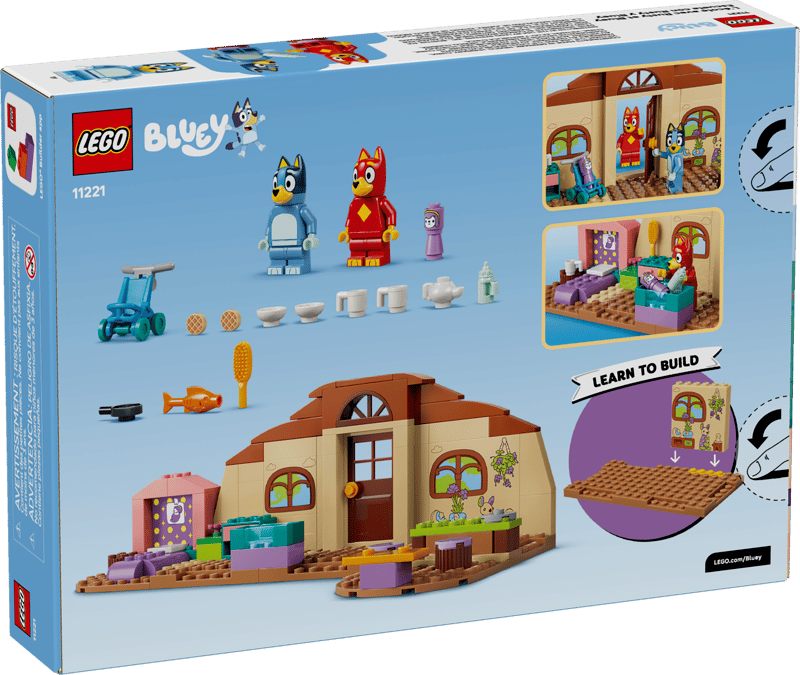 LEGO Bluey 11221 School with Rusty and Bluey product image 2, provided for visual reference and product detail review