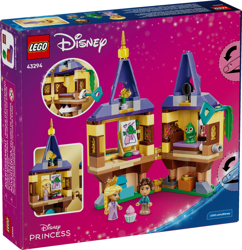 LEGO Disney 43294 Rapunzel's Mini Tower product image 2, provided for visual reference and product detail review