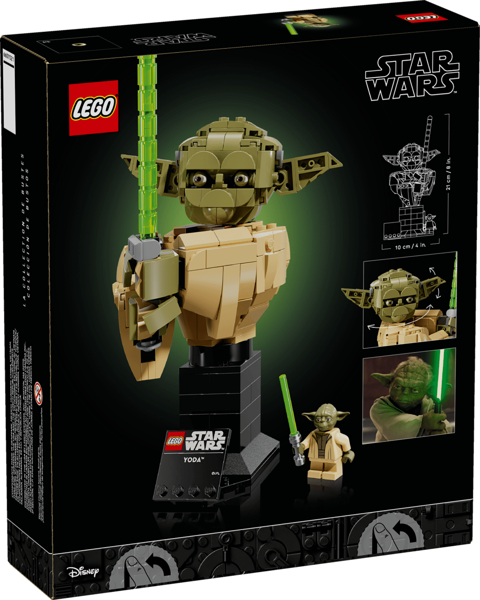 LEGO Star Wars 75438 Yoda Bust product image 2, provided for visual reference and product detail review