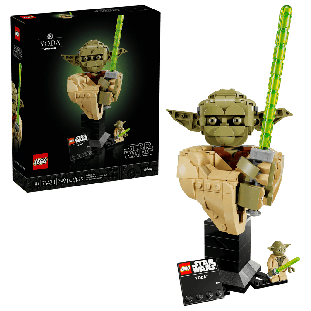 LEGO Star Wars 75438 Yoda Bust product image 1, provided for visual reference and product detail review