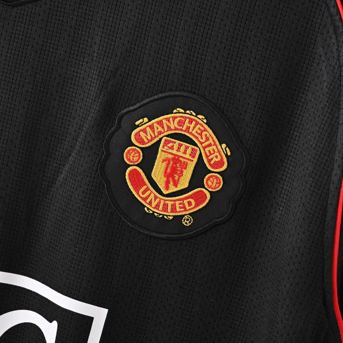 Manchester United Jersey Away Kit 2007/08 Retro Long product image 2