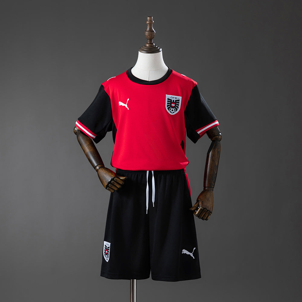 Kids Austria Home Jersey 2026 World Cup Football Kit Soccer product image 1