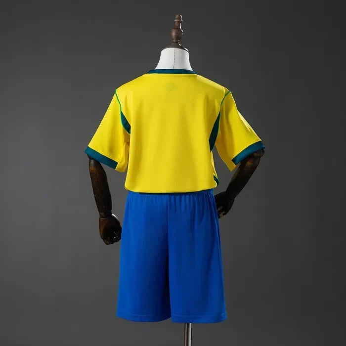 Kids Brazil Home Jersey 2026 World Cup Football Kit Soccer product image 9