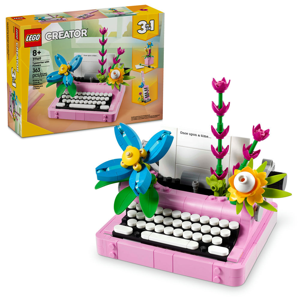 31169 Typewriter with Flowers product image 1, provided for visual reference and product detail review