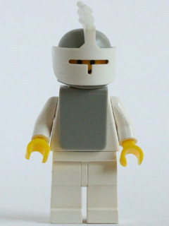 Classic - Yellow Castle Knight White Cavalry (cas083a) product image 1, provided for visual reference and product detail