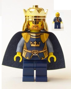 Fantasy Era - Crown King with Cape (cas332) product image 1, provided for visual reference and product detail review