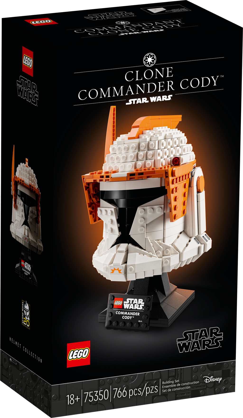 75350 Clone Commander Cody™ Helmet product image 2, provided for visual reference and product detail review
