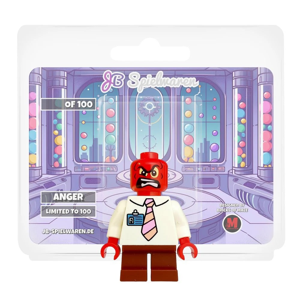 Anger Custom Minifigure by Bricks of Maze product image 1, provided for visual reference and product detail review