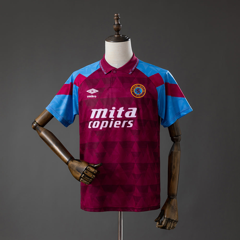 Retro Aston Villa Home Jersey 1998 Football Kit Soccer Shirt product image 1