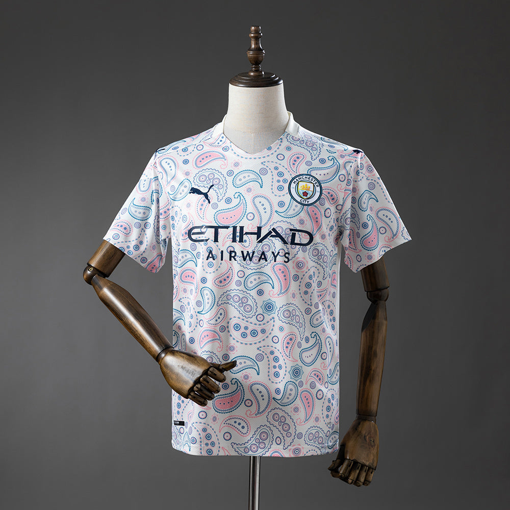 Manchester City Third Jersey 2020-21 Retro Football Kit product image 1