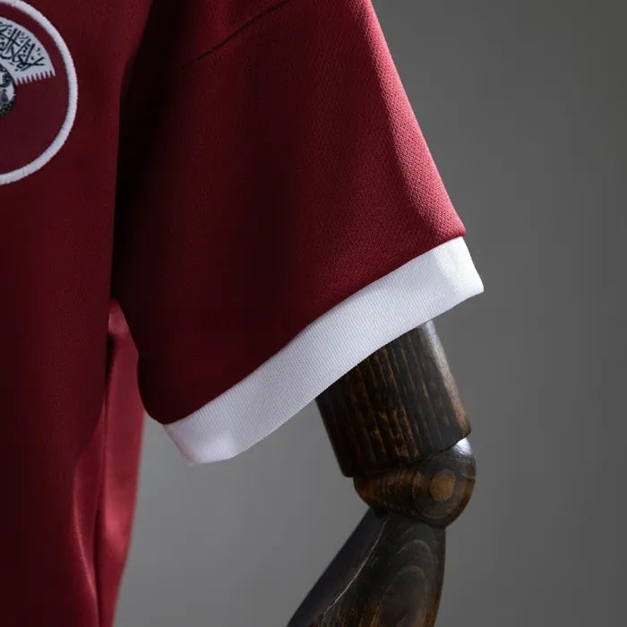 Kids Qatar Home Jersey 2026 World Cup Football Kit Soccer product image 4