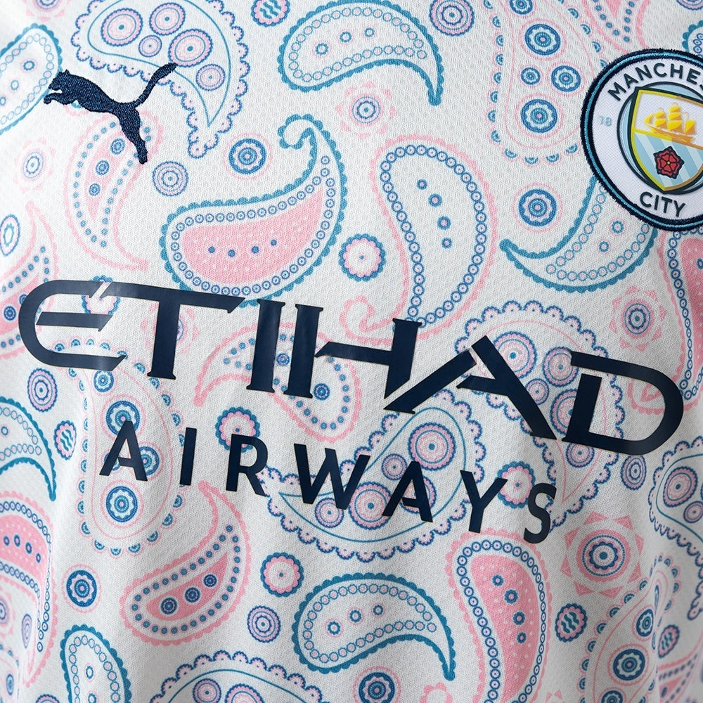 Manchester City Third Jersey 2020-21 Retro Football Kit product image 8
