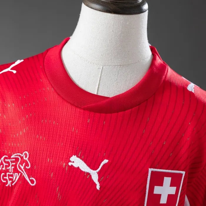 Kids Switzerland Home Jersey 2026 World Cup Football Kit product image 4