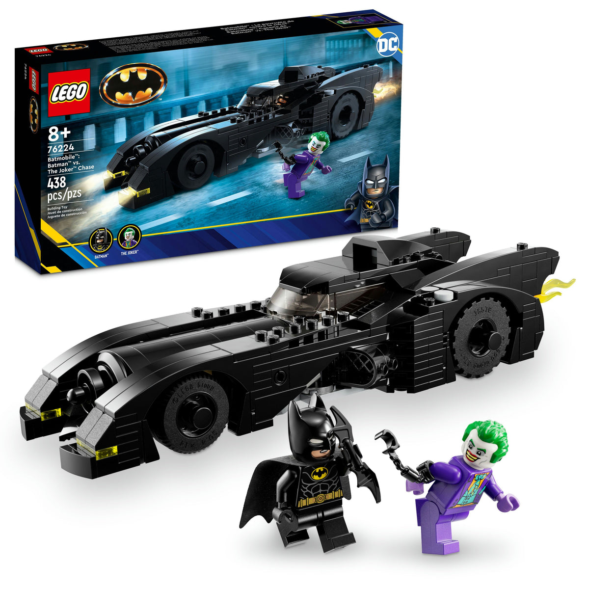 76224 Batmobile™: Batman™ vs. The Joker™ Chase product image 1, provided for visual reference and product detail review